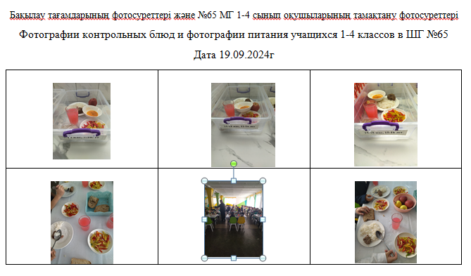 1-4 сыныптарға арналған күнделікті тегін мәзір, 5-11 сыныптардан тұратын ХӘСН  үшін.19.09.2024 ж./// Ежедневное бесплатное меню для 1-4кл.,  для СУСН