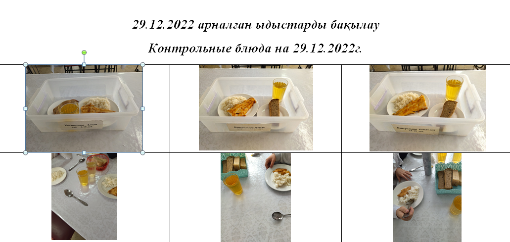 Тегін және ақылы мәзір 29.12.2022ж./// Бесплатное и платное меню 29.12.2022г.