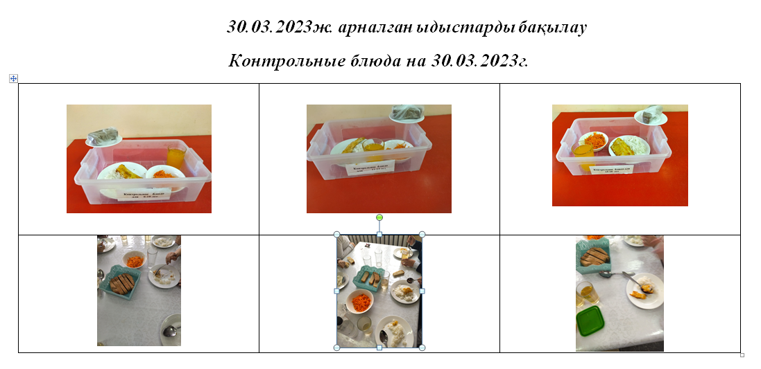 Тегін және ақылы мәзір 30.03.2023 ж./// Бесплатное и платное меню 30.03.2023г