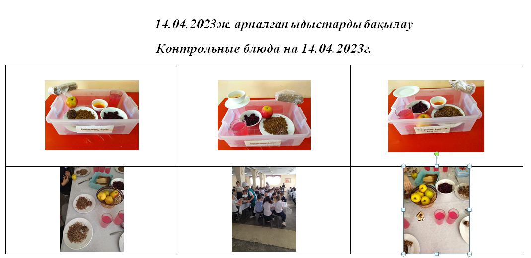 Тегін және ақылы мәзір 14.04.2023 ж.///Бесплатное и платное меню 14.04.2023г