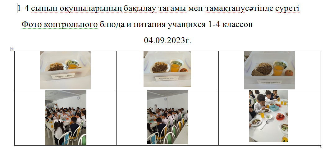 Тегін және ақылы мәзір 04.09.2023./// Бесплатное и платное меню 04.09.2023г