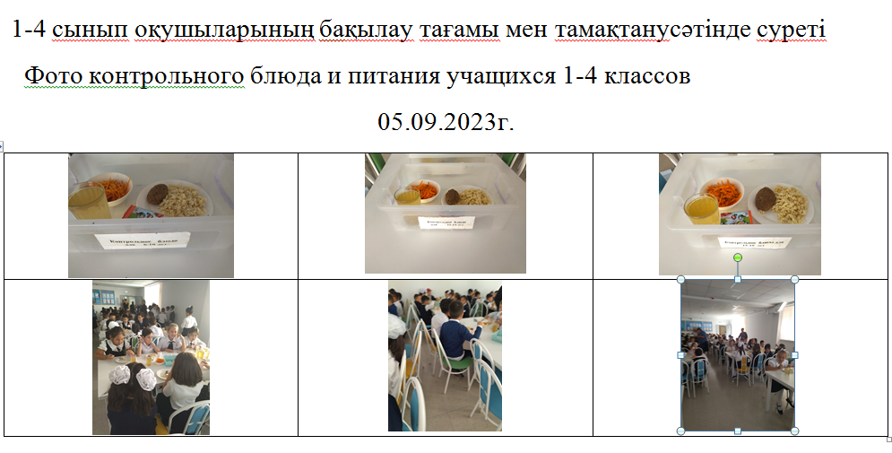 Тегін және ақылы мәзір 05.09.2023./// Бесплатное и платное меню 05.09.2023г.