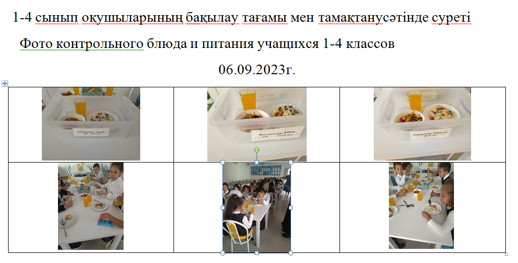 Тегін және ақылы мәзір 06.09.2023ж./// Бесплатное и платное  меню 06.09.2023г.