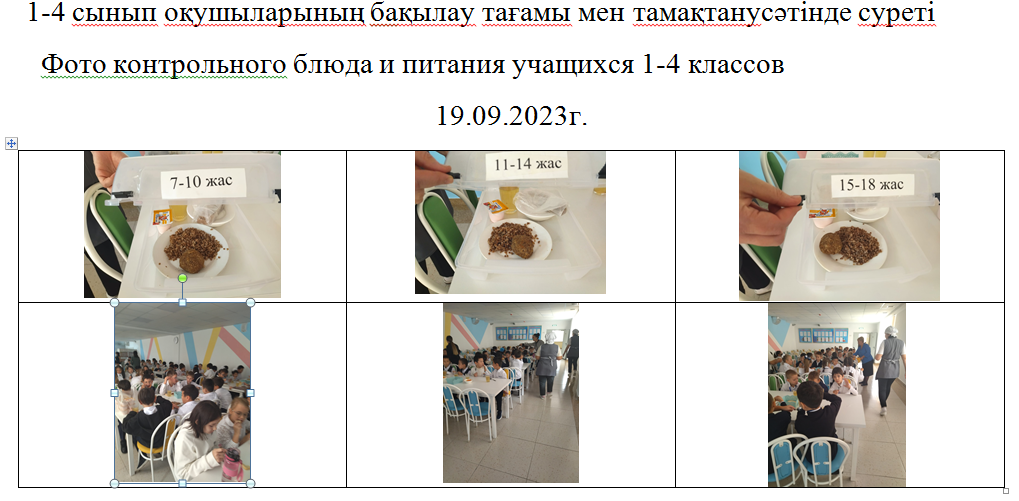 Тегін және ақылы мәзір 19.09.2023 ж./// Бесплатное и платное меню 19.09.2023г.
