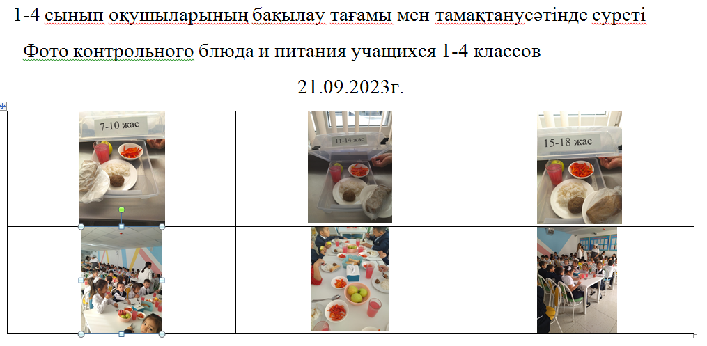 Тегін және ақылы мәзір 21.09.2023 ж./// Бесплатное и платное меню 21.09.2023г
