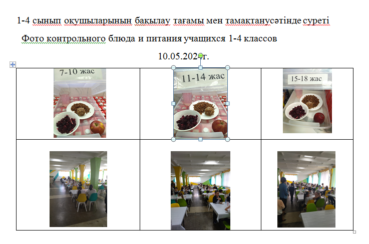 Күнделікті тегін мәзір 10.05.2024 ж./// Ежедневное  бесплатное  меню 10.05.2024г