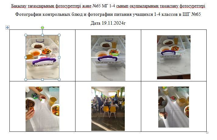 ХӘОТ   санатындағы 5-11 сыныптар үшін 1-4 сыныптарға арналған күнделікті тегін мәзір. 19.11.2024 ж./// Ежедневное  бесплатное меню для 1-4кл.,для 5-11