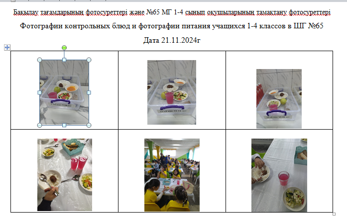 Күнделікті тегін мәзір 1-4 сыныптар үшін, 5-11 сыныптар үшін ХӘОТ  санатынан. 21.11.2024 ж./// Ежедневное  бесплатное меню для 1-4кл., для 5-11кл.