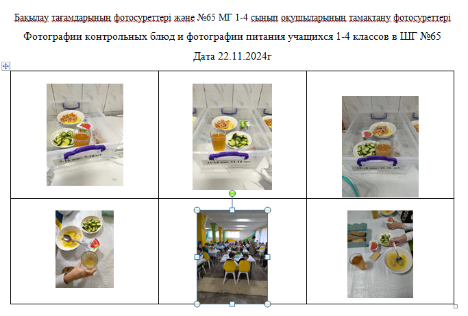 Күнделікті тегін мәзір 1-4 сыныптар үшін, 5-11 сыныптар үшін  ХӘОТ  санатынан. 22.11.2024 ж./// Ежедневное бесплатное меню для 1-4кл., для 5-11кл.