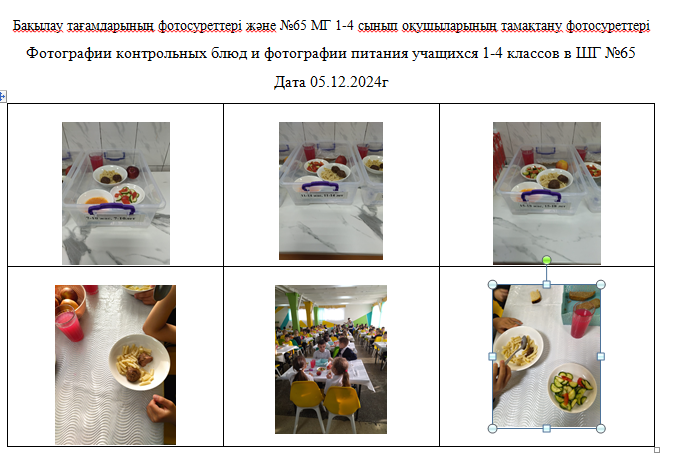 Күнделікті тегін мәзір 1-4 сыныптар үшін, 5-11 сыныптар үшін ХӘОТ  санатынан. 05.12.204 ж./// Ежедневное бесплатное  меню для 1-4кл., для 5-11кл. СУСН