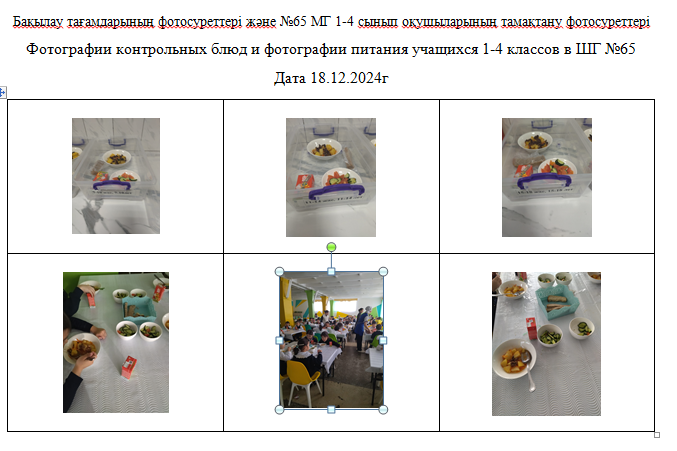 Күнделікті тегін мәзір 1-4 сыныптар үшін, 5-11 сыныптар үшін  ХӘОТ  санатынан.  18.12.2024 ж./// Ежедневное бесплатное меню для 1-4кл., для 5-11кл.