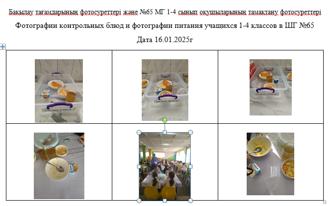 1-4 сыныптарға арналған тегін күнделікті мәзір, ХӘОТ  санатындағы 5-11 сыныптар үшін. 16.01.2025 ж./// Бесплатное  ежедневное меню для 1-4кл.,для 5-11