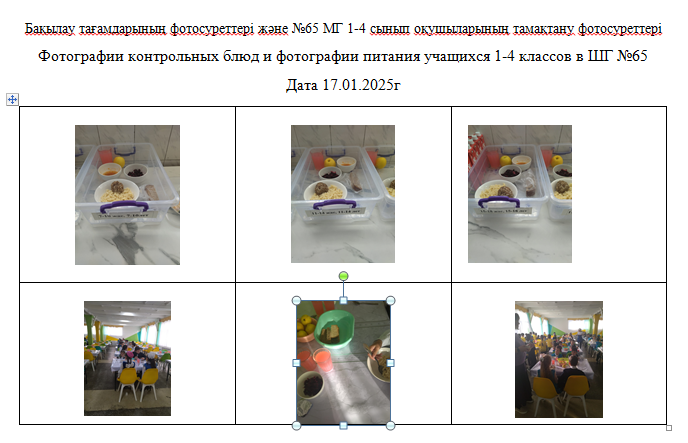 1-4 сыныптарға арналған тегін күнделікті мәзір, ХӘОТ  санатындағы 5-11 сыныптар.  17.01.2025 ж/// Бесплатное  ежедневное меню для 1-4кл., для 5-11кл.