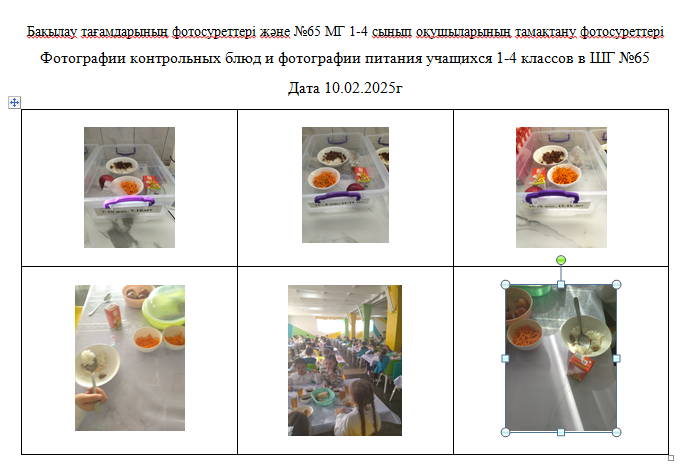 Күнделікті тегін мәзір 1-4 сыныптар үшін, 5-11 сыныптар үшін ХӘОТ санатынан.10.02.2025 ж./// Ежедневное  бесплатное меню для 1-4 классов, для 5-11 классов  из категории СУСН.10.02.2025г