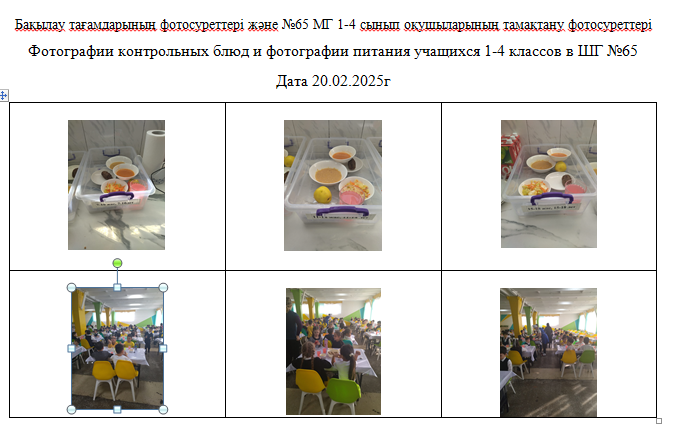 ХӘОТ   санатындағы 5-11 сыныптар үшін 1-4 сыныптарға арналған күнделікті тегін мәзір. 20.02.2025 ж./// Ежедневное бесплатное меню для 1-4кл., для 5-11 кл.   из категории  СУСН.
