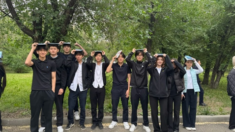 Өрт болған жағдайда сейсмикалық жаттығулар және эвакуациялық жаттығулар/Сейсмотренировка и эвакуационная тренировка в случае пожара