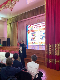 Мектеп оқушыларымен профилактикалық әңгіме/Профилактическая беседа с учащимися школы