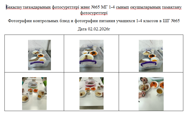 1-4 сыныптарға арналған күнделікті тегін мәзір, 02.02.2026 ж.   ХӘОТ  санатындағы 5-11 сыныптар үшін./// Ежедневное  бесплатное  меню для 1-4 классов,   для  5-11 классов  из категории СУСН   за 02.02.2026г.