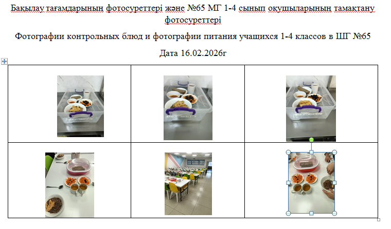 1-4 сыныптарға арналған күнделікті тегін мәзір, 16.02.2026 ж. ХӘОТ санатындағы 5-11 сыныптар үшін./// Ежедневное  бесплатное  меню  для 1-4 классов, для  5-11 классов  из категории СУСН  за 16.02.2026г.