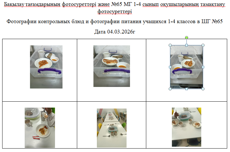 1-4 сыныптарға арналған күнделікті тегін мәзір, 04.03.2026 ж. ХӘОТ санатындағы 5-11 сыныптар үшін./// Ежедневное бесплатное меню для 1-4 классов, для  5-11 классов  из категории СУСН за 04.03.2026г.