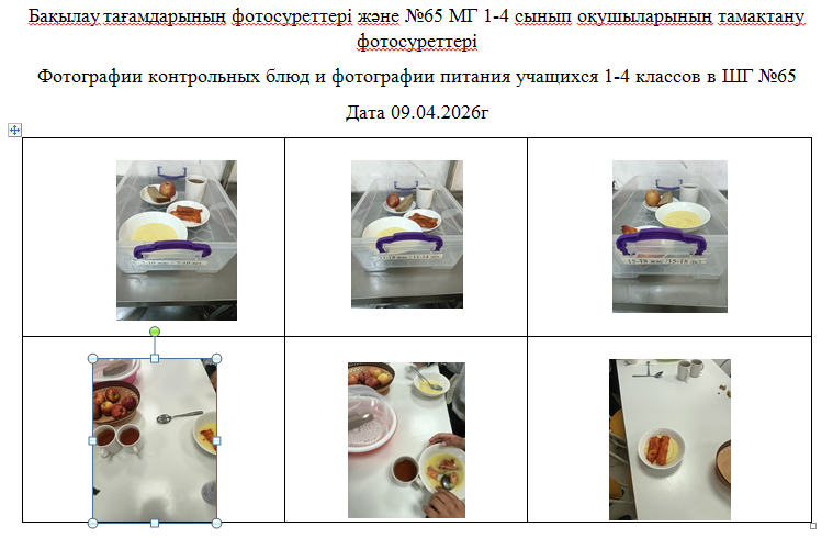 1-4 сыныптарға арналған күнделікті тегін мәзір, 09.04.2026 ж. ХӘОТ санатындағы 5-11 сыныптар үшін./// Ежедневное  бесплатное  меню для  1-4 классов,  для 5-11 классов   из категории  СУСН  за 09.04.2026г.