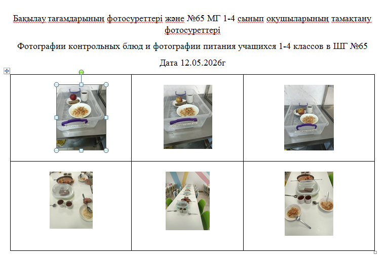1-4 сыныптар мен 5-11 сыныптардың  ХӘОТ  күнделікті тегін мәзірі 12.05.2026 ж./// Ежедневное  бесплатное  меню 1-4 классов и 5-11 классов из категории СУСН  за  12.05.2026г.